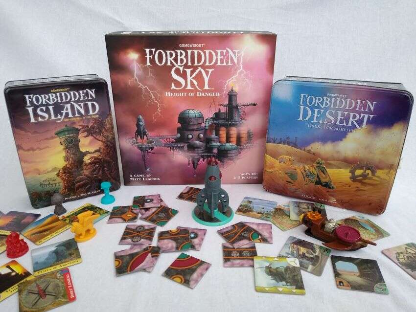 Forbidden Island - The Cooperative Strategy Survival Island Board Game 