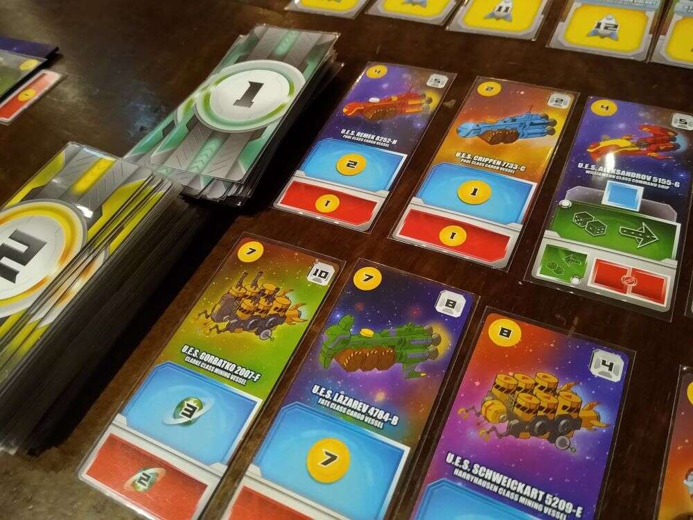 Space Base Review - Ship Cards