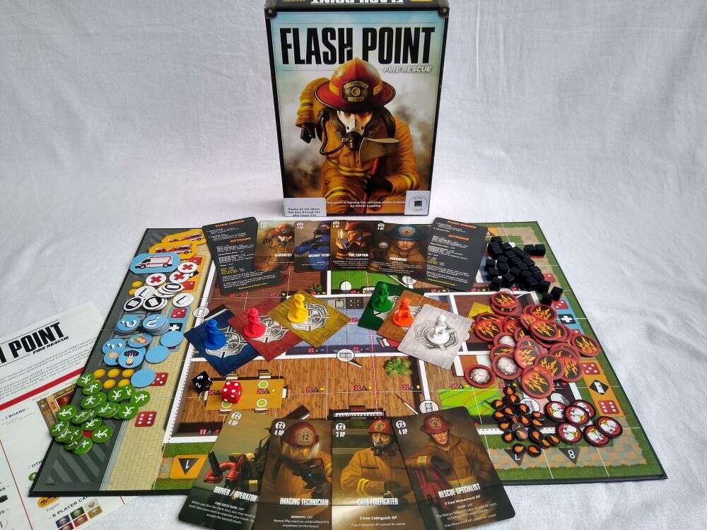 Flash Point Fire Rescue Review - Components